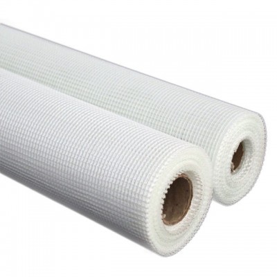 OEM 4x4mm 5x5mm alkaline resistant fiberglass netting mesh roll for mosaic or marble stone slab